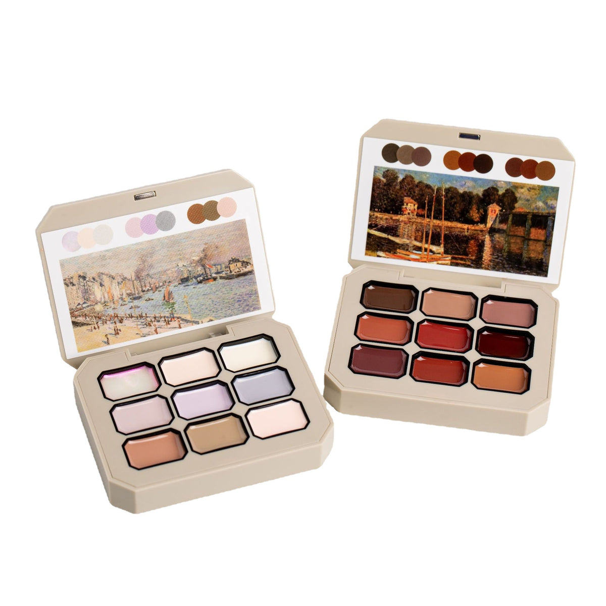 Solid Nail Polish Set - 4 Colors