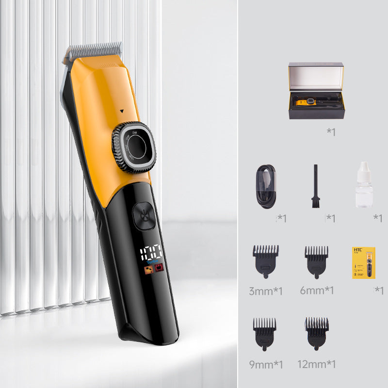 Rechargeable Hair Clipper & Trimmer Set for Salon & Pets - Multi-functional