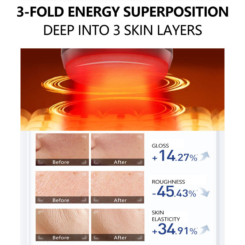 Red Light LED Therapy Device for Face & Body - Wrinkle & Pore Tightening