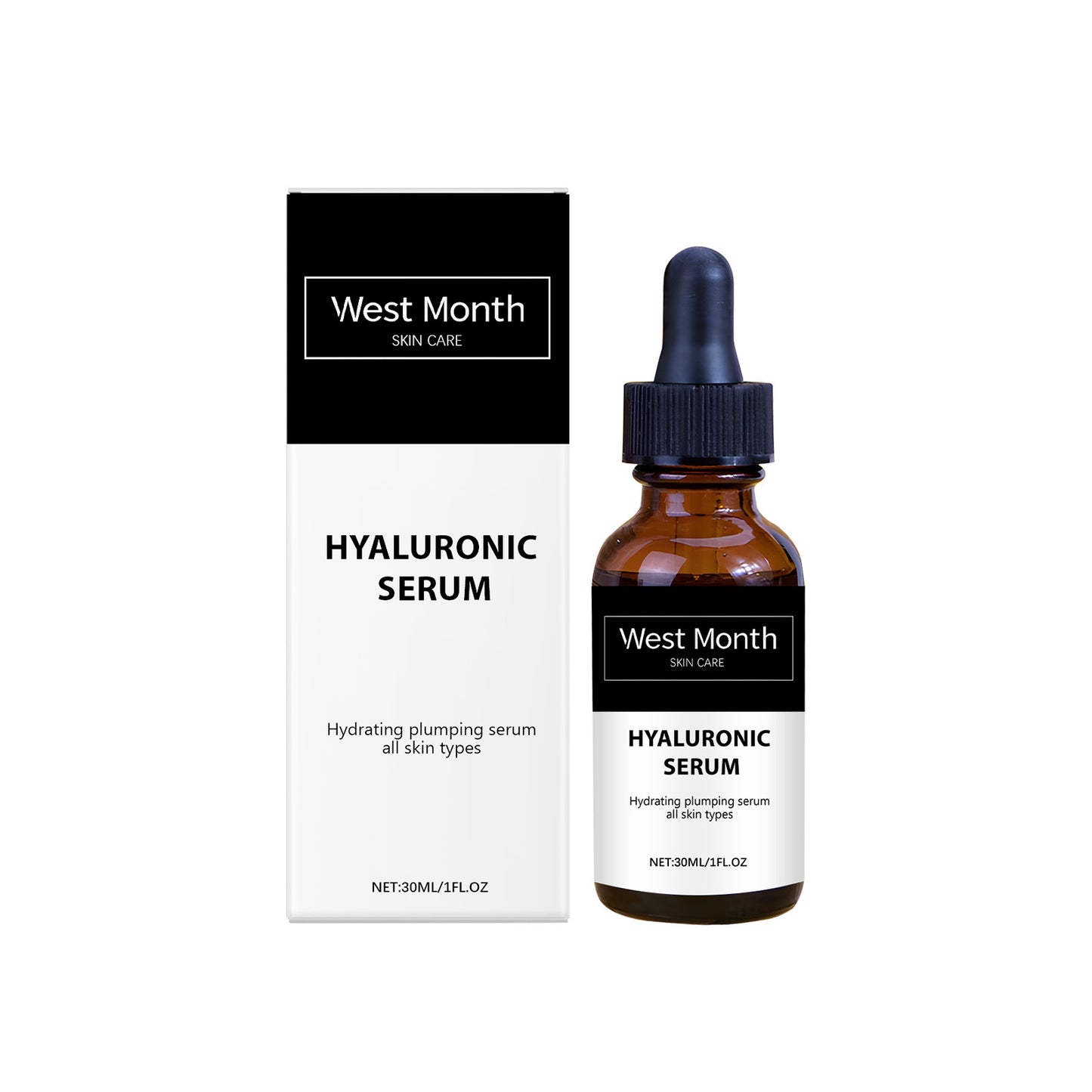 Hyaluronic Acid Facial Moisturizer - 30ml Hydrating Skin Care Solution