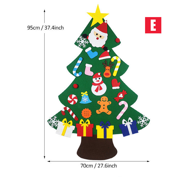 Christmas Decoration Pendant Set for Children DIY Holiday Party Decor
