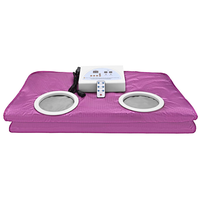 Electric Sauna Blanket with Sleeves & Remote Control
