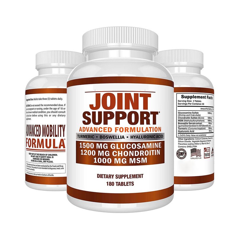 Joint Support Turmeric Glucosamine Chondroitin Capsules