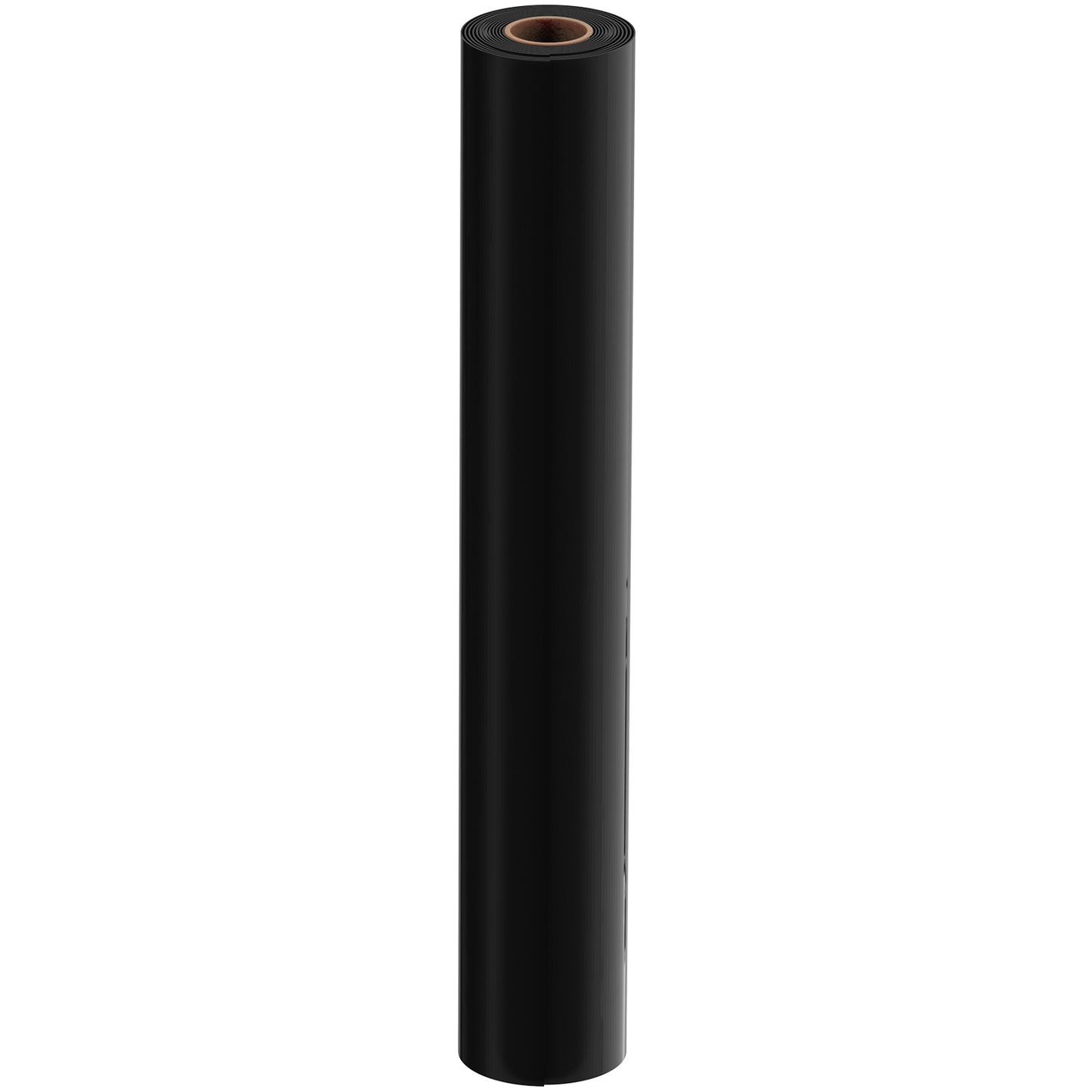 Heavy Duty Plastic Sheeting Roll 10x100ft Black Polyethylene for Garden & Covering