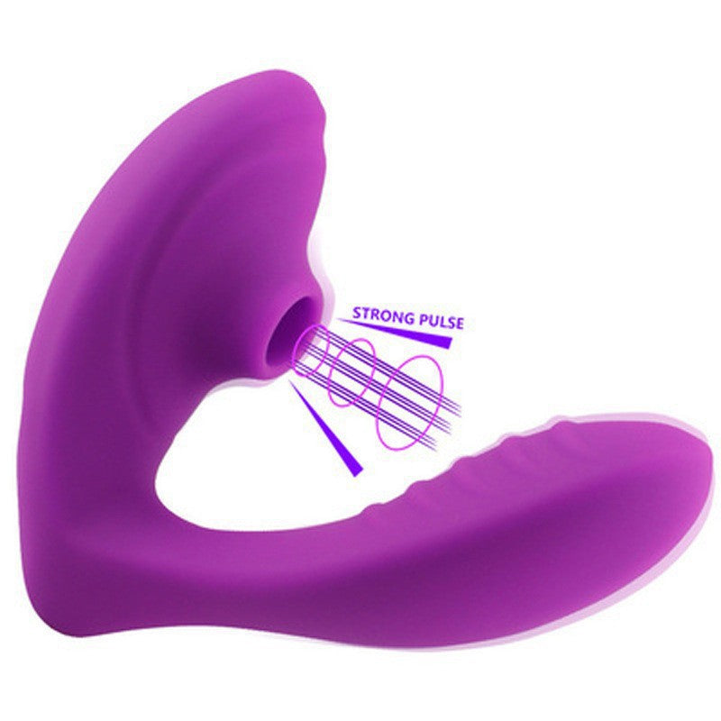 Double-Headed Sucking Vibrator for Women - Massage & Pleasure Device
