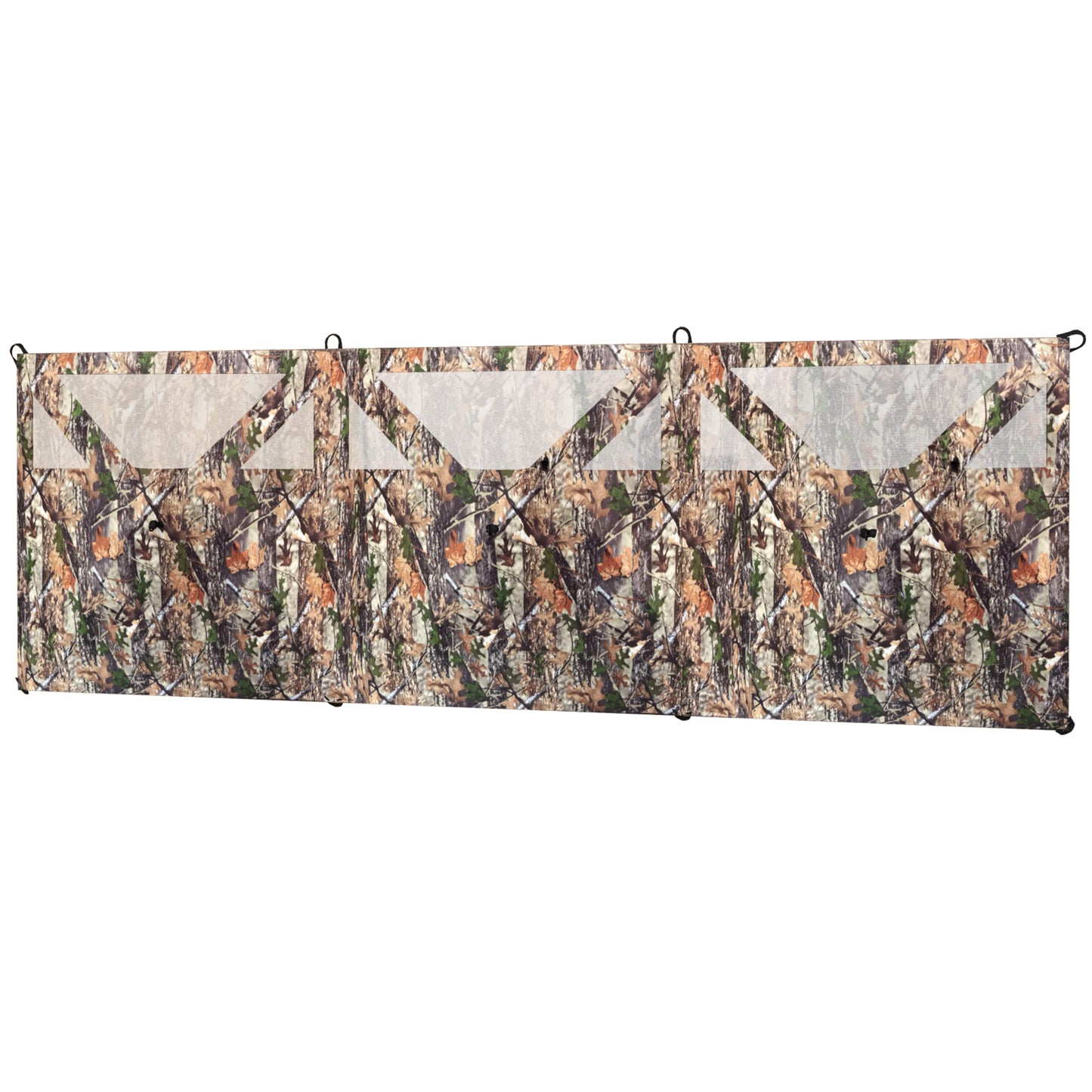 3-Panel Camouflage Hunting Blind - 176" x 58.3" Instant Setup