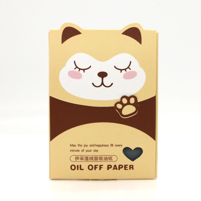 Oil-Absorbing Facial Sheets 100 Pieces for Oily Skin Summer Refresh