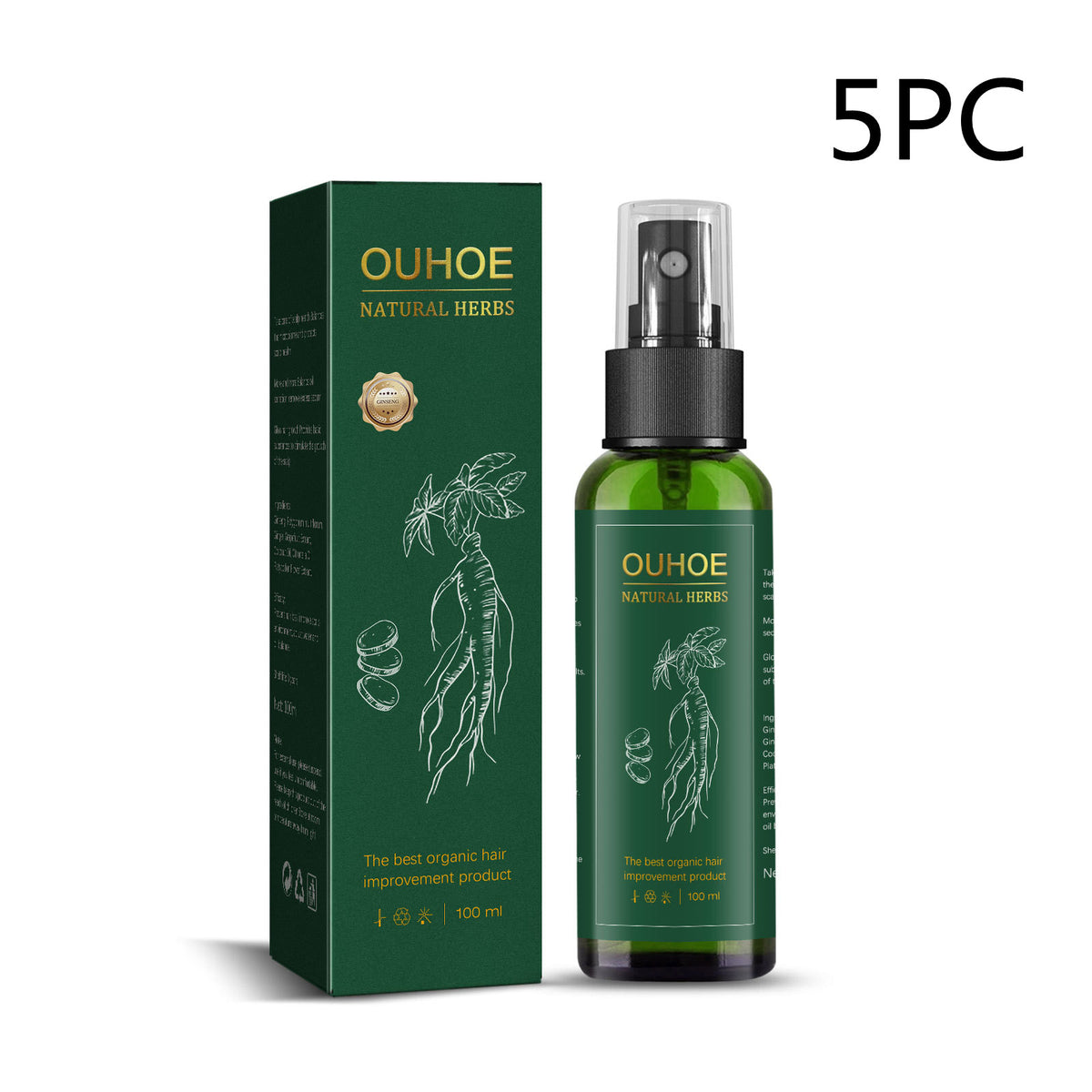 Ginseng Hair Growth Liquid Spray 100ml