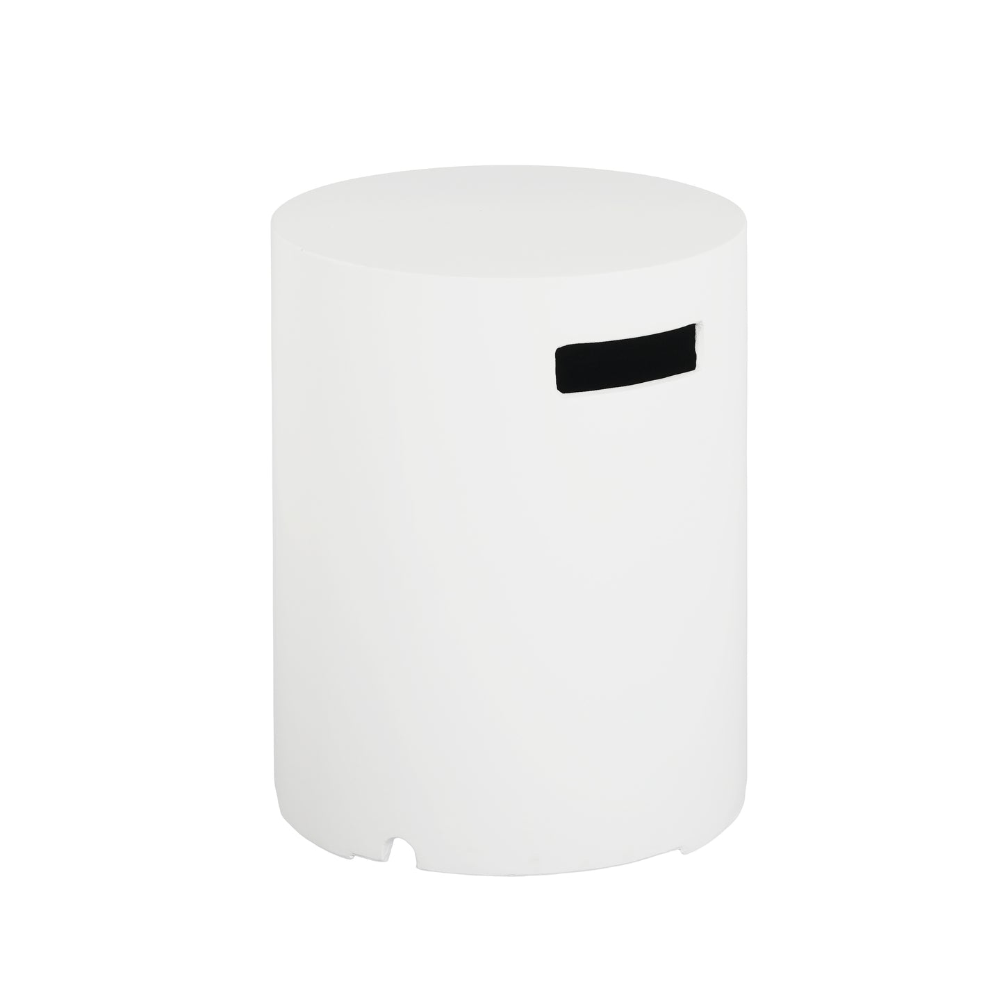 16x20 Inch MGO Tank Holder Side Table, White