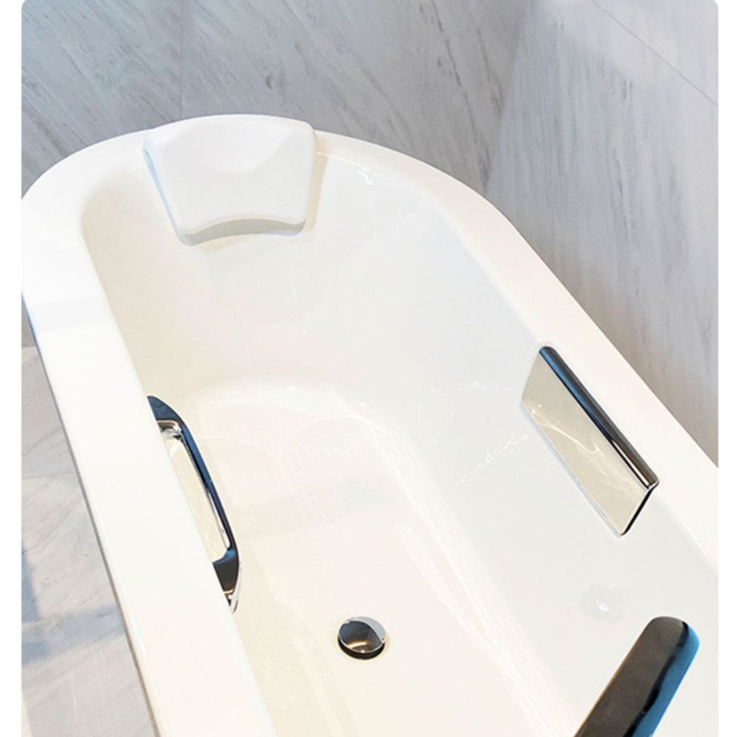 Modern Simple Bathtub Pillow PU Home Backrest Cushion for Bath, Sauna & Spa