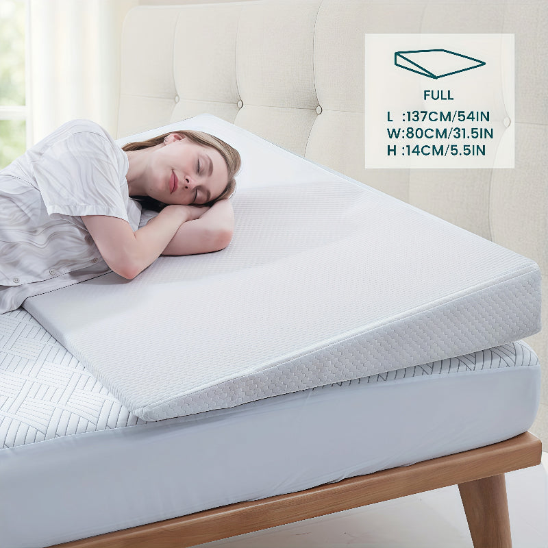 Wedge Bed Pillow for Acid Reflux & Snoring Relief - Multiple Sizes