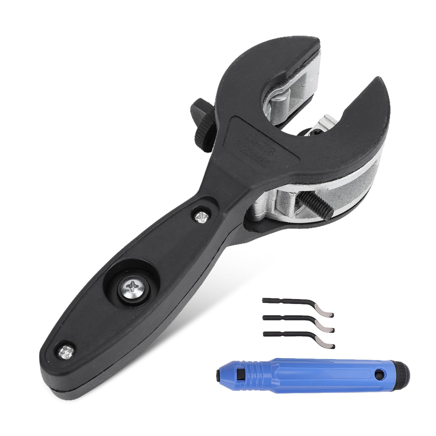 Ratcheting Tubing Cutter 1/4''-7/8'' For Cutting PVC Copper Pipes,