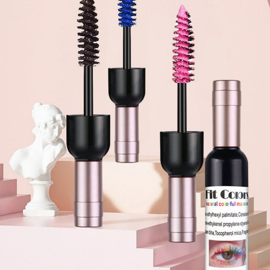 Halloween Stage Long Thick Colored Mascara - Volumizing Curling Stain-Resistant