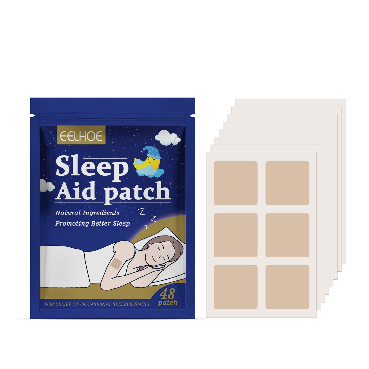 Natural Lavender Sleep Patch for Deep Relaxation and Improved Sleep Quality