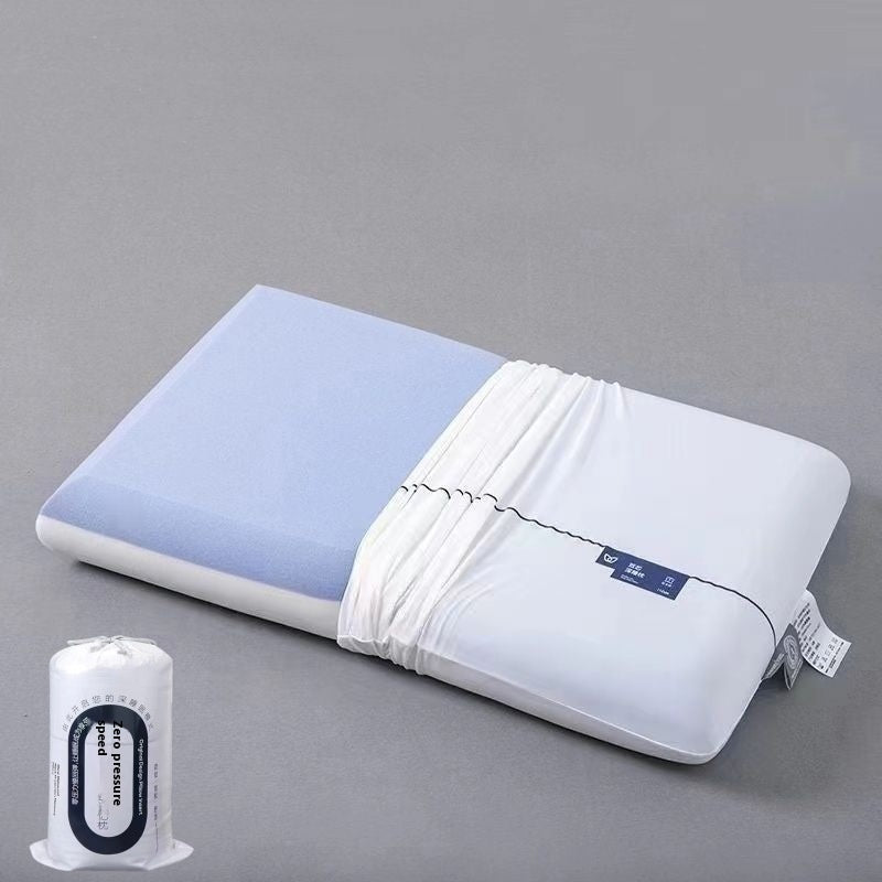 Memory Foam Neck Pillow for Side Sleepers - Double Core Support