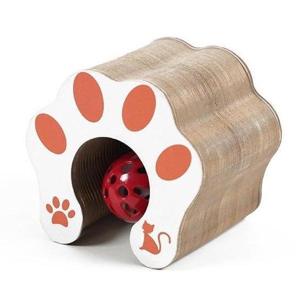 Foldable Wooden Cat Scratching Post - Interactive & Anti-Scratch Design