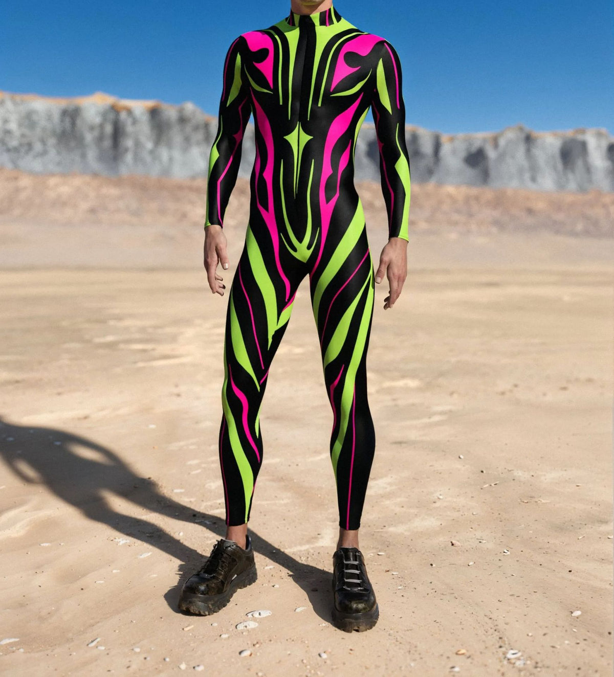 Halloween Cosplay Tights 3D Digital Printing One-Piece Costume