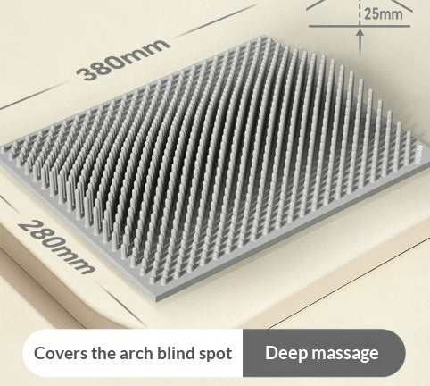 Foot Massage Pad with Toe Pressure Plate - Relax & Stimulate Circulation