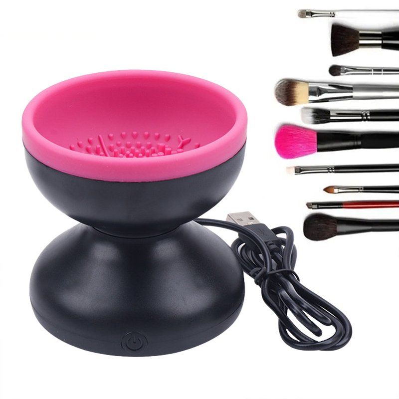 Electric Makeup Brush Cleaner Machine - Portable USB