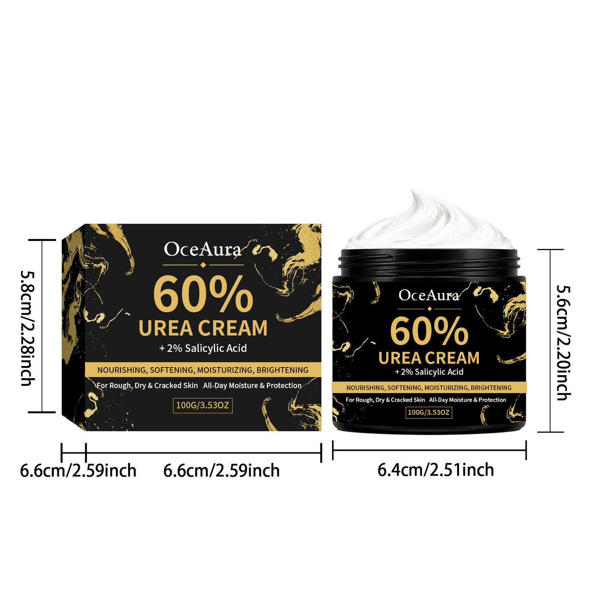 Urea Moisturizing Cream - 100g Body Care