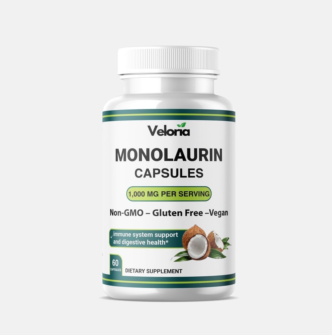 Monolaurin Dietary Supplement Capsules - Immune Support
