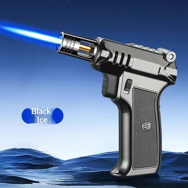 High-Temperature Handheld Flamethrower Windproof Lighter for Fire Outdoors