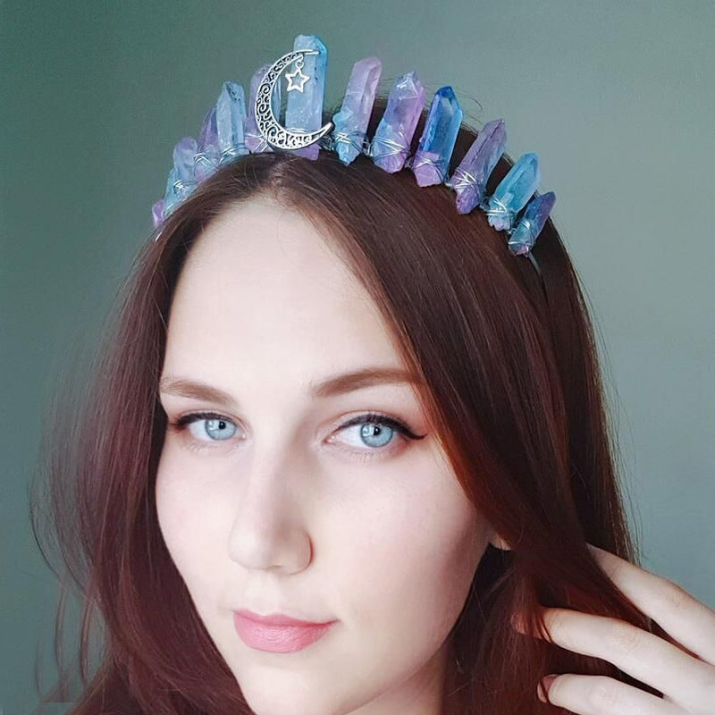 Crystal Witch Headband & Hair Comb Set