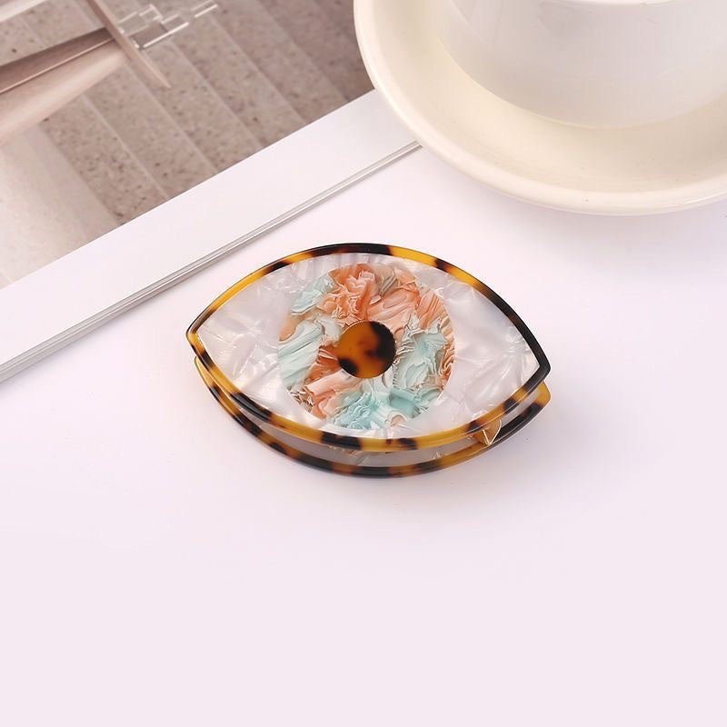 Acetate Hair Clip - Big Eye Design