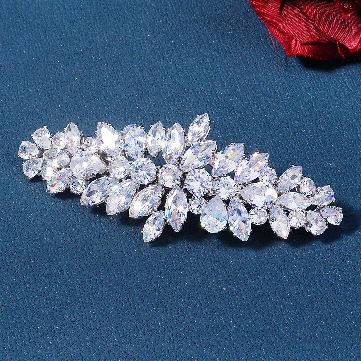 Women's Zircon Spring Hair Clip