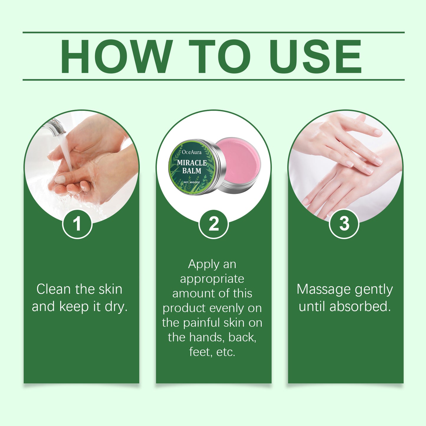 Herbal Joint Care Massage Cream - Moisturizing & Fast-Absorbing Formula