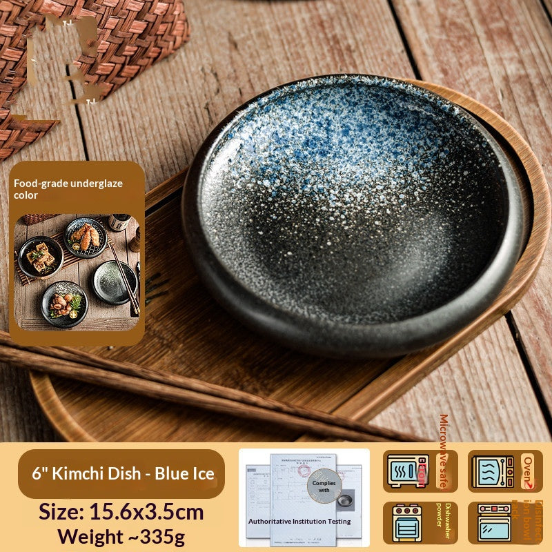 Ceramic Serving Plate for Kimchi and Cold Dishes - Exquisite Dinnerware