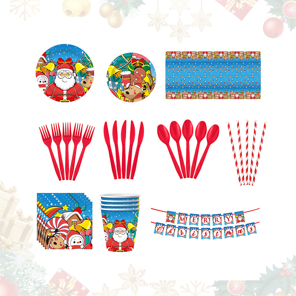 10-Piece Christmas Decoration Set