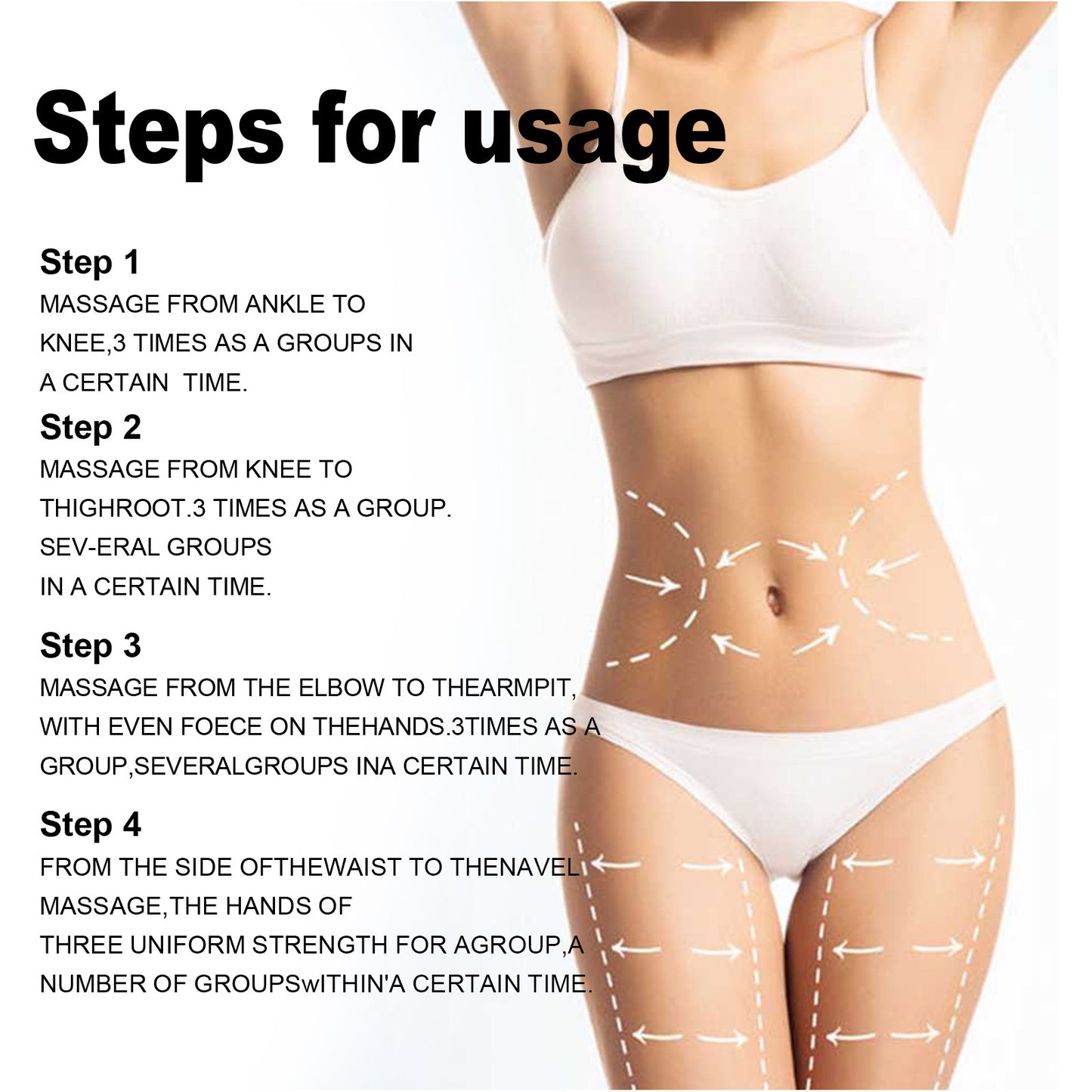 Ginger Body Firming Massage Cream - Skin Rejuvenating Body Shaping Balm