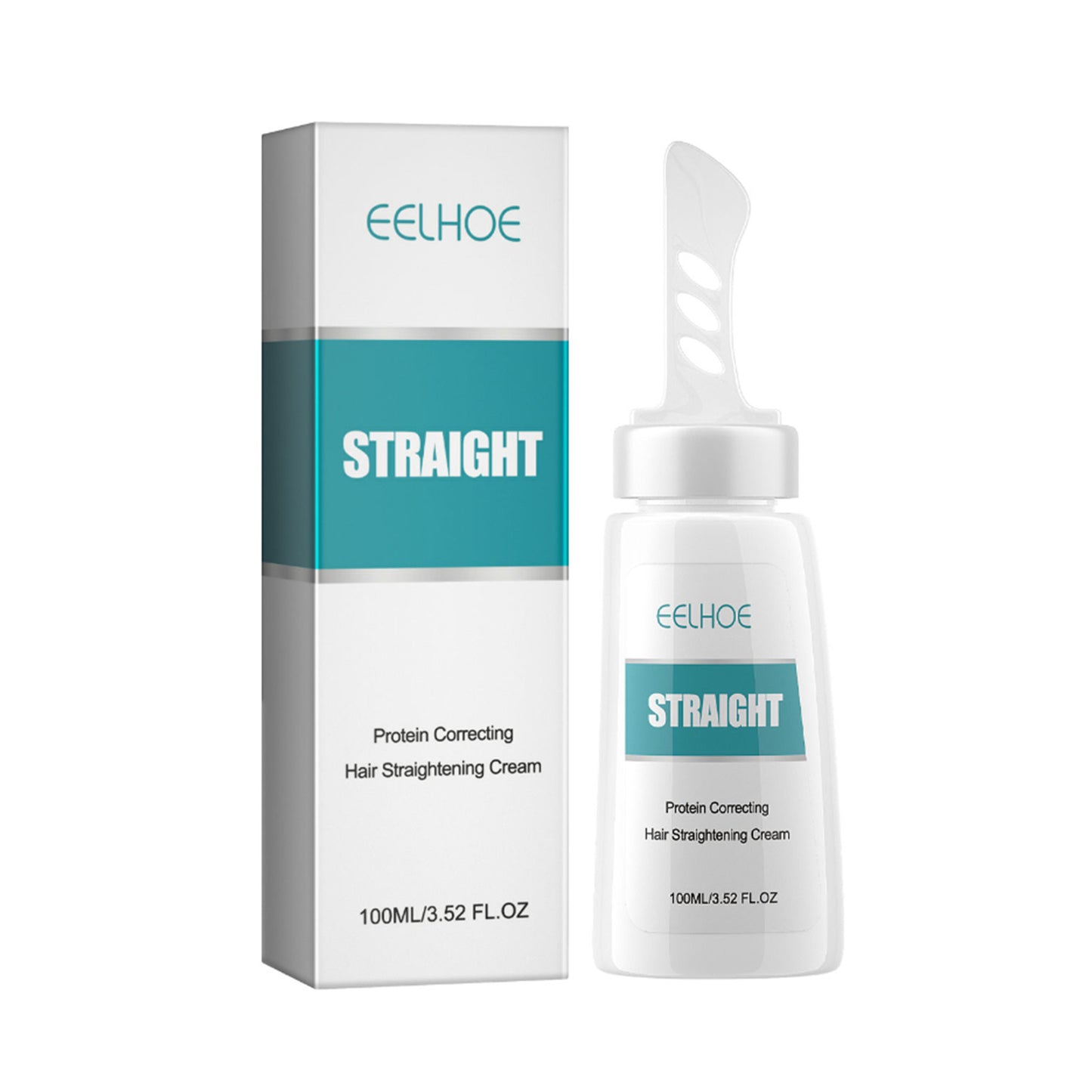 Hair Straightening Cream - Smoothing & Repair Treatment for Frizz Control