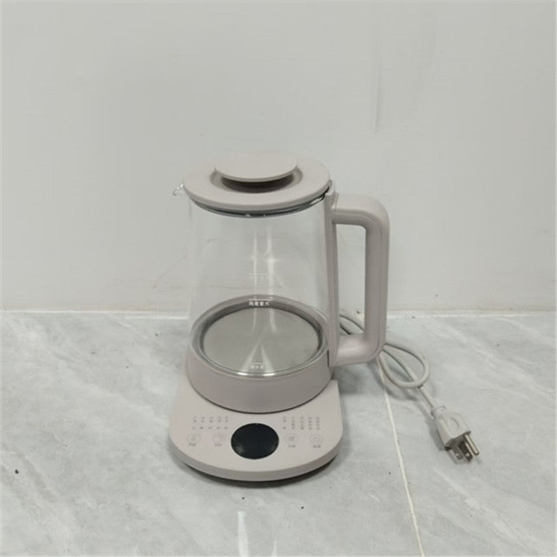 Automatic Glass Tea Maker with Tea Strainer - 1.5L Home Kitchen Appliance