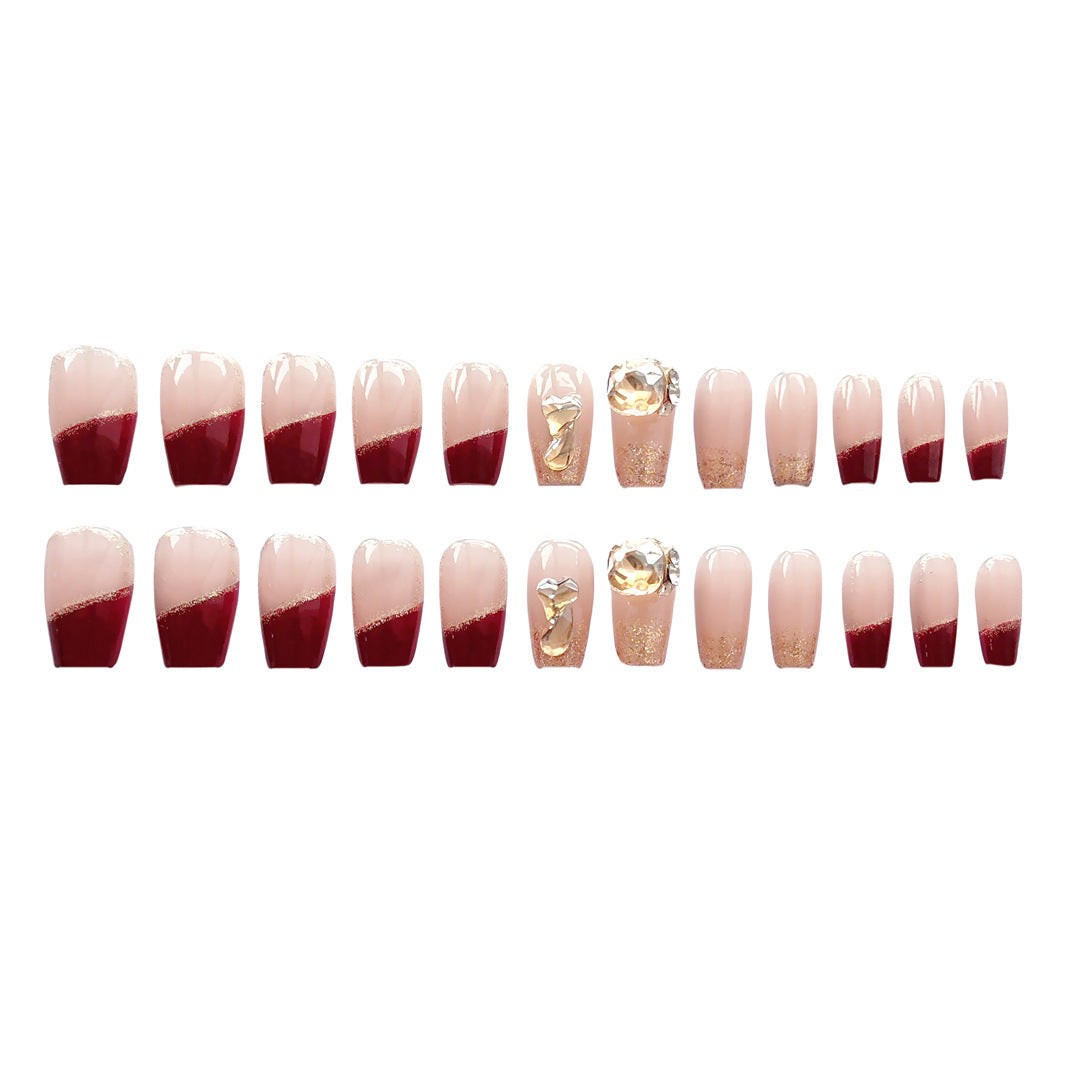 Fake Nail Patch Removable Wear Armor - Nail Art & Decoration Kit