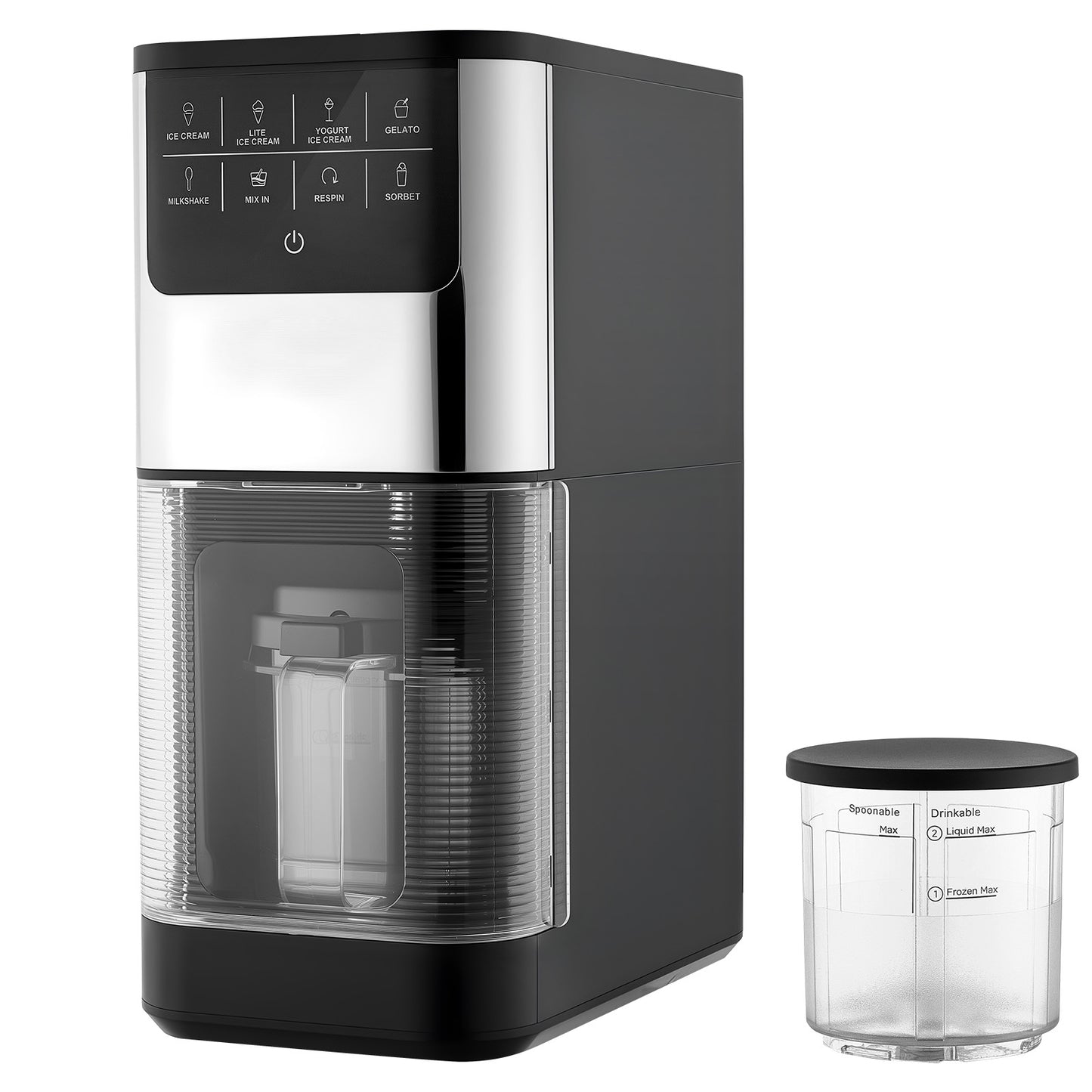 7-in-1 Home Ice Cream Maker for Gelato, Sorbet, Milkshake & Frozen Yogurt