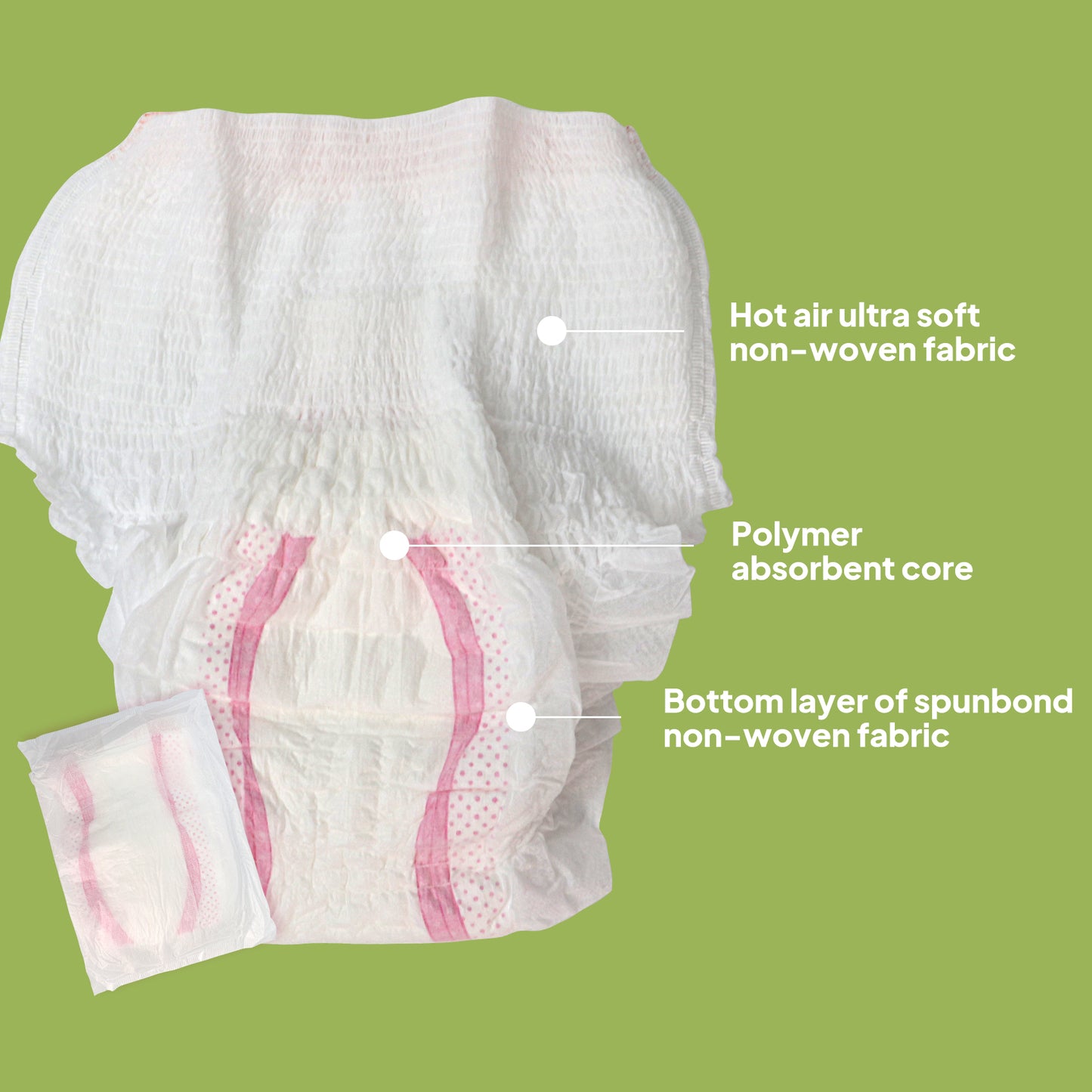 Regular Period Underwear for Heavy Flow - Size ML