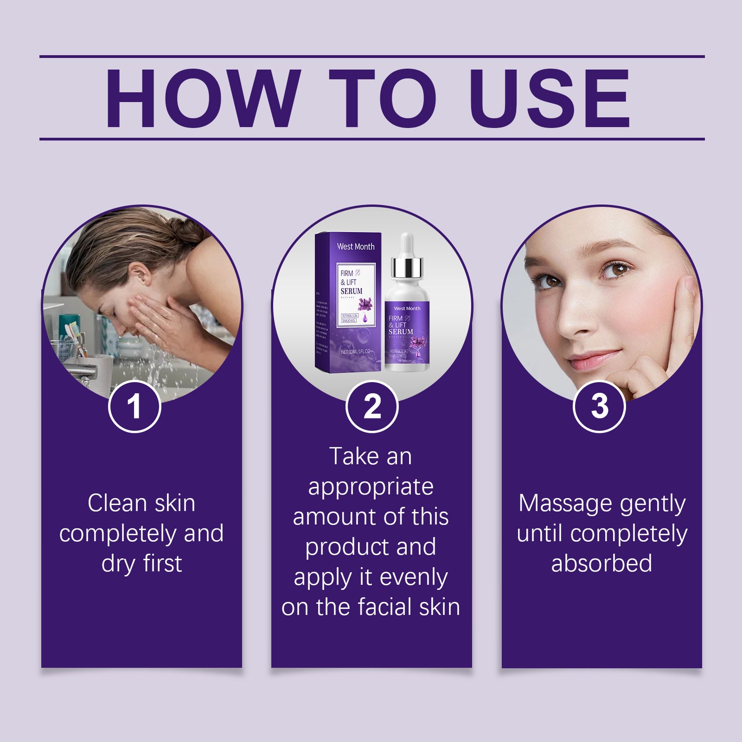 Retinol Firming Serum - Hydrating and Rejuvenating Facial Care, 30ml