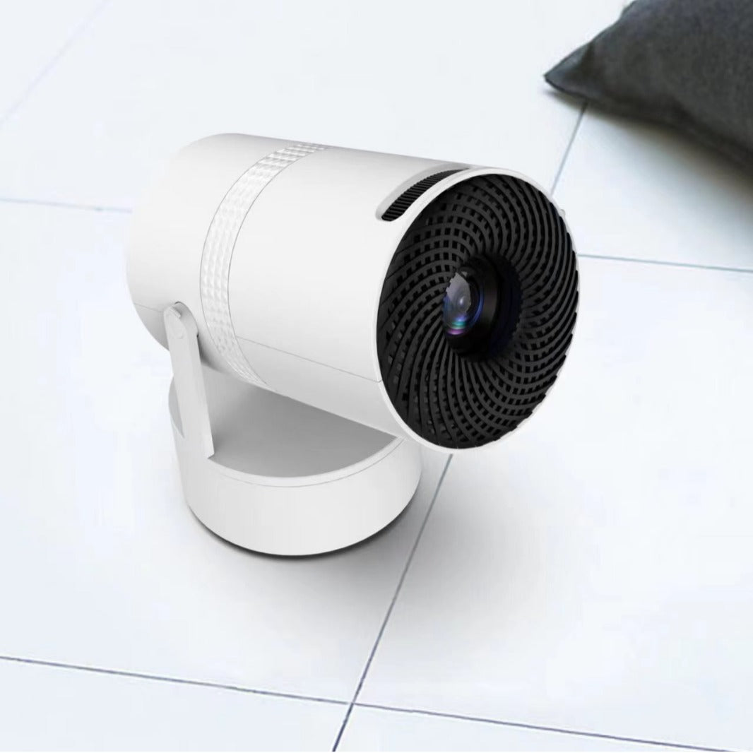 Portable Home Projector with 1080p Resolution & Screen Mirroring