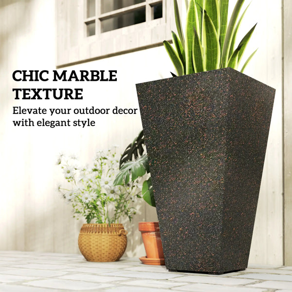 Metal Planter Box for Gardening and Outdoor Decor