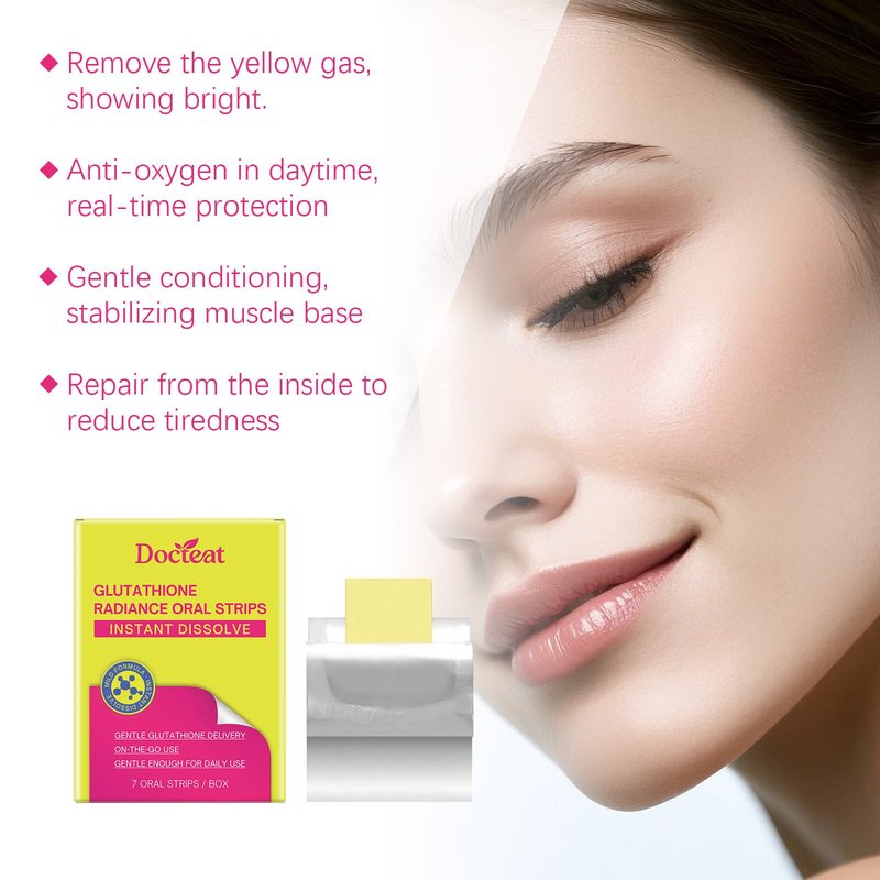 Glutathione Brightening Oral Patches - 7 Strips