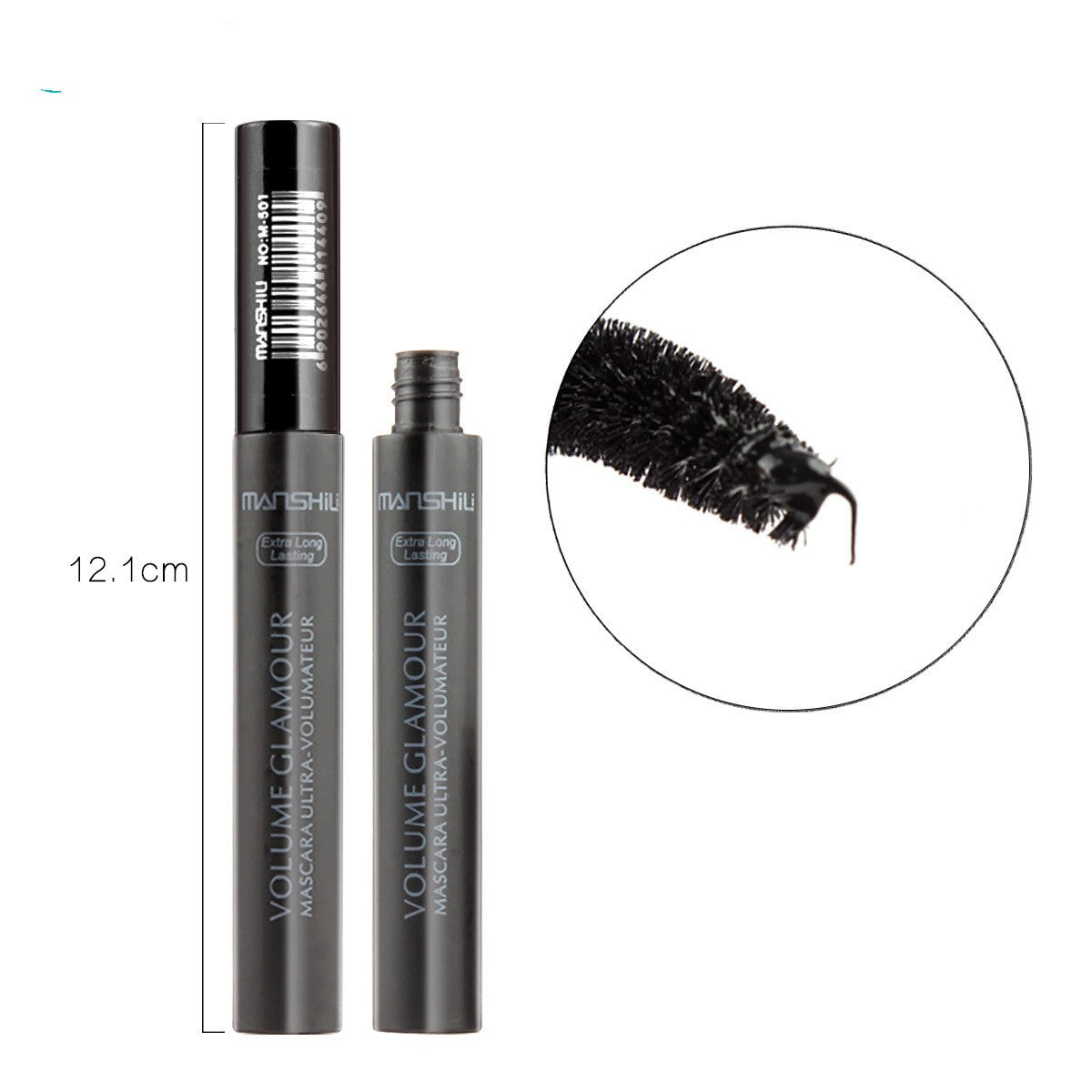 Curling Mascara Thick & Long, Smudge-Resistant, 7g Black Eye Makeup