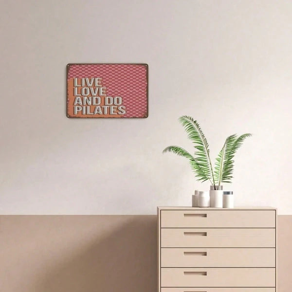 Metal Tin Wall Decoration Sign - 20 cm x 20 cm