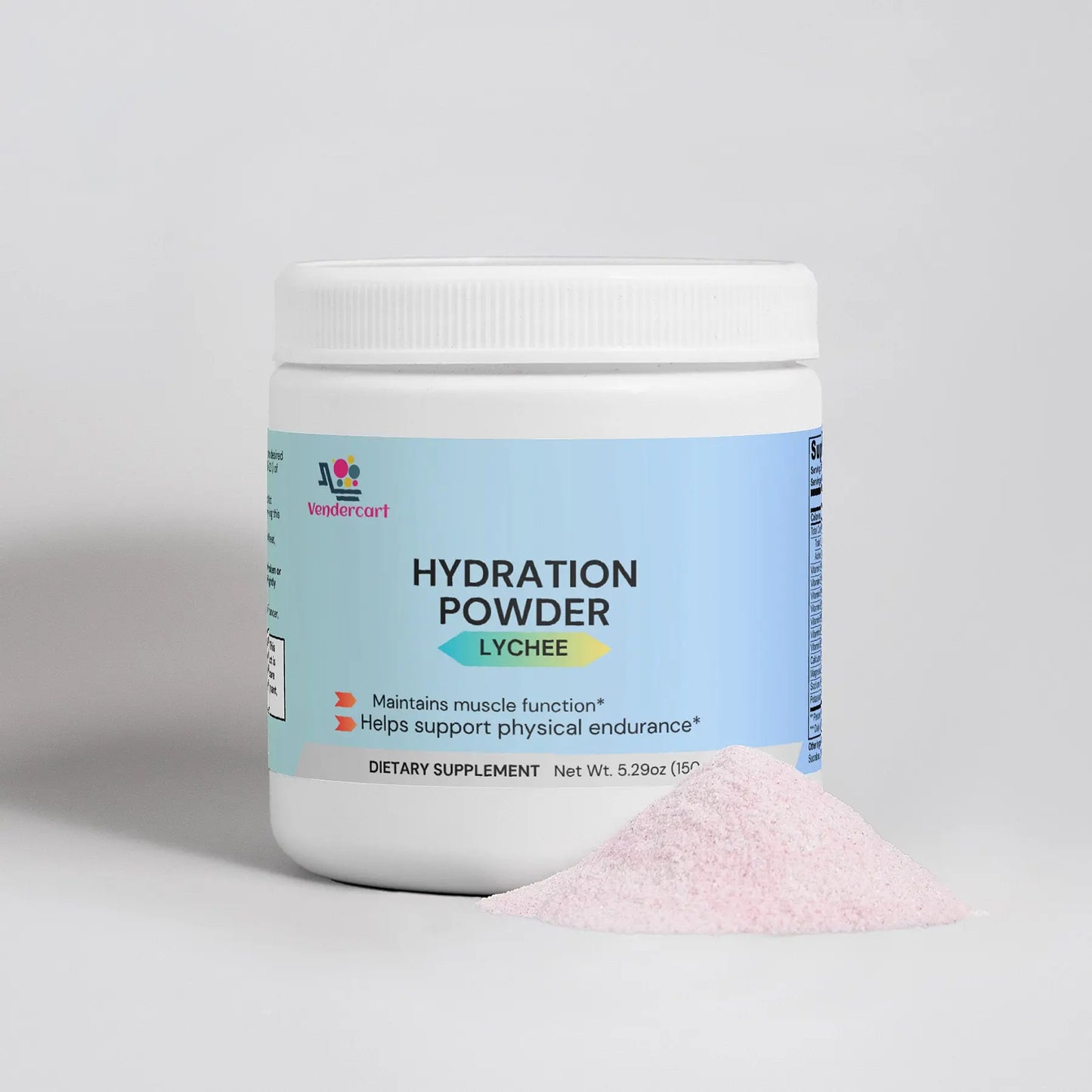 Lychee Hydration Powder - Sugar-Free Electrolyte Drink Mix