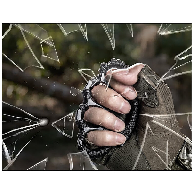 Multifunctional Brass Knuckles - Self-Defense Tool Set