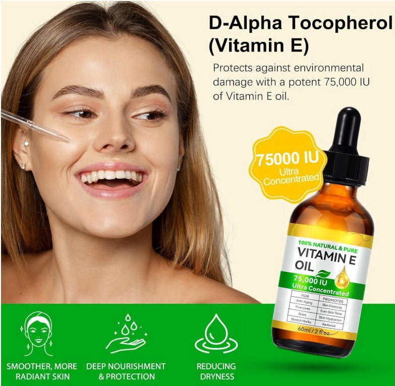 Vitamin E Oil - 60ml Skincare Treatment