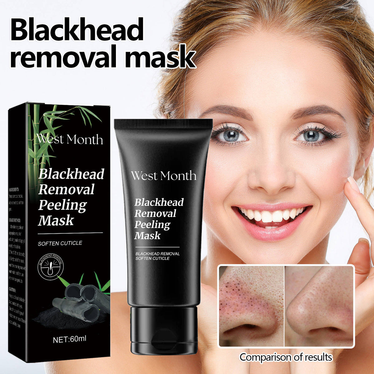 Mint Julep Facial Mask 60ml - Moisturizing & Cleansing for Delicate Pores