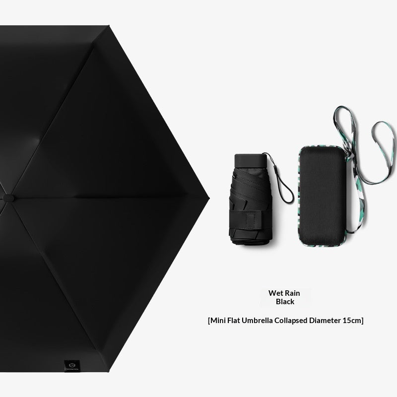 UV-Protective Dual-Purpose Sun and Rain Umbrella - Multiple Colors