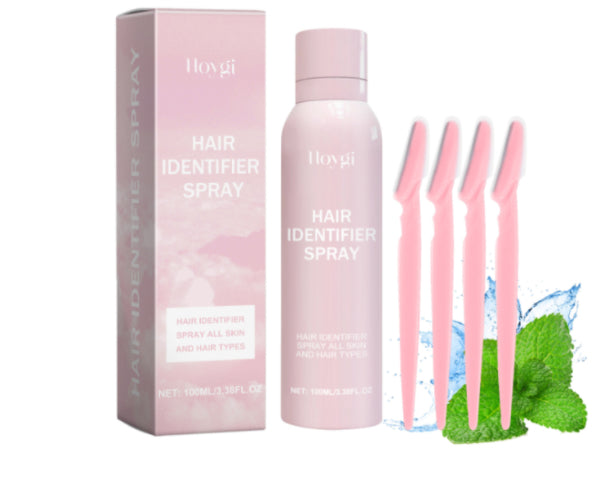 Facial Hair Recognition Spray - Refreshing Mild Formula for Skin Care